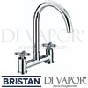 Bristan Design Utility X Head Kitchen Sink Mixer Tap Spare Parts